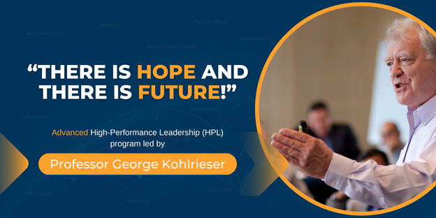 IMD High-Performance Leadership program led by Professor George Kohlrieser